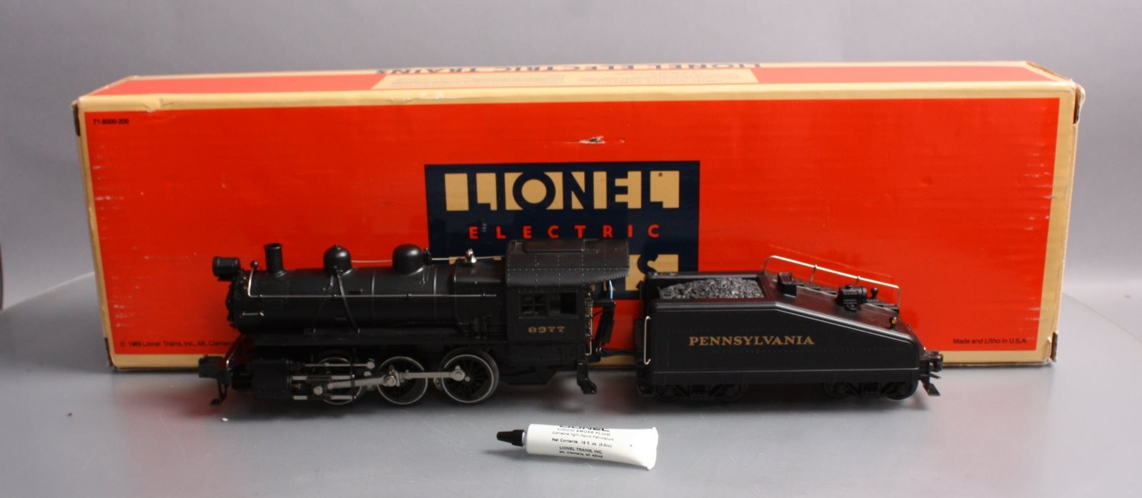 Lionel 6-18000 O Gauge Pennsylvania 0-6-0 B6 Switcher Locomotive & Tender #8977