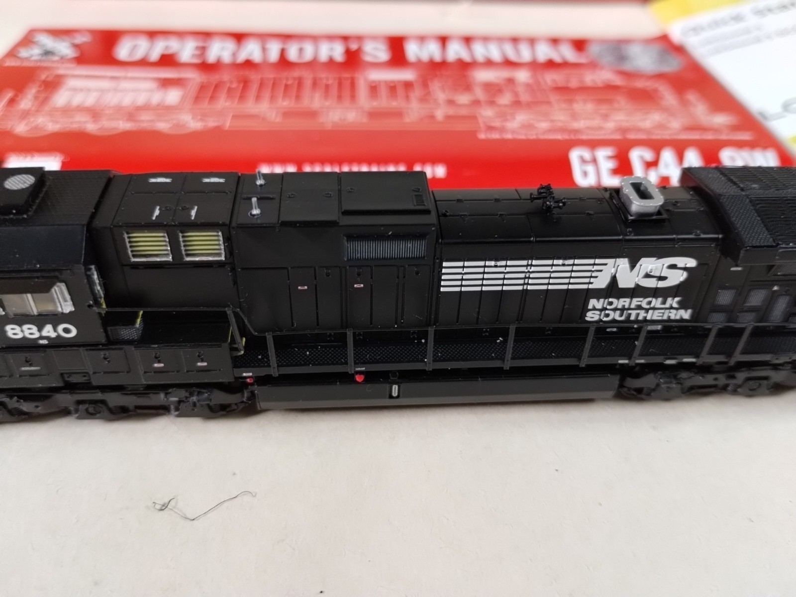 ScaleTrains Rivet Counter N Scale GE C40-9, Norfolk Southern #8840 DCC & Sound