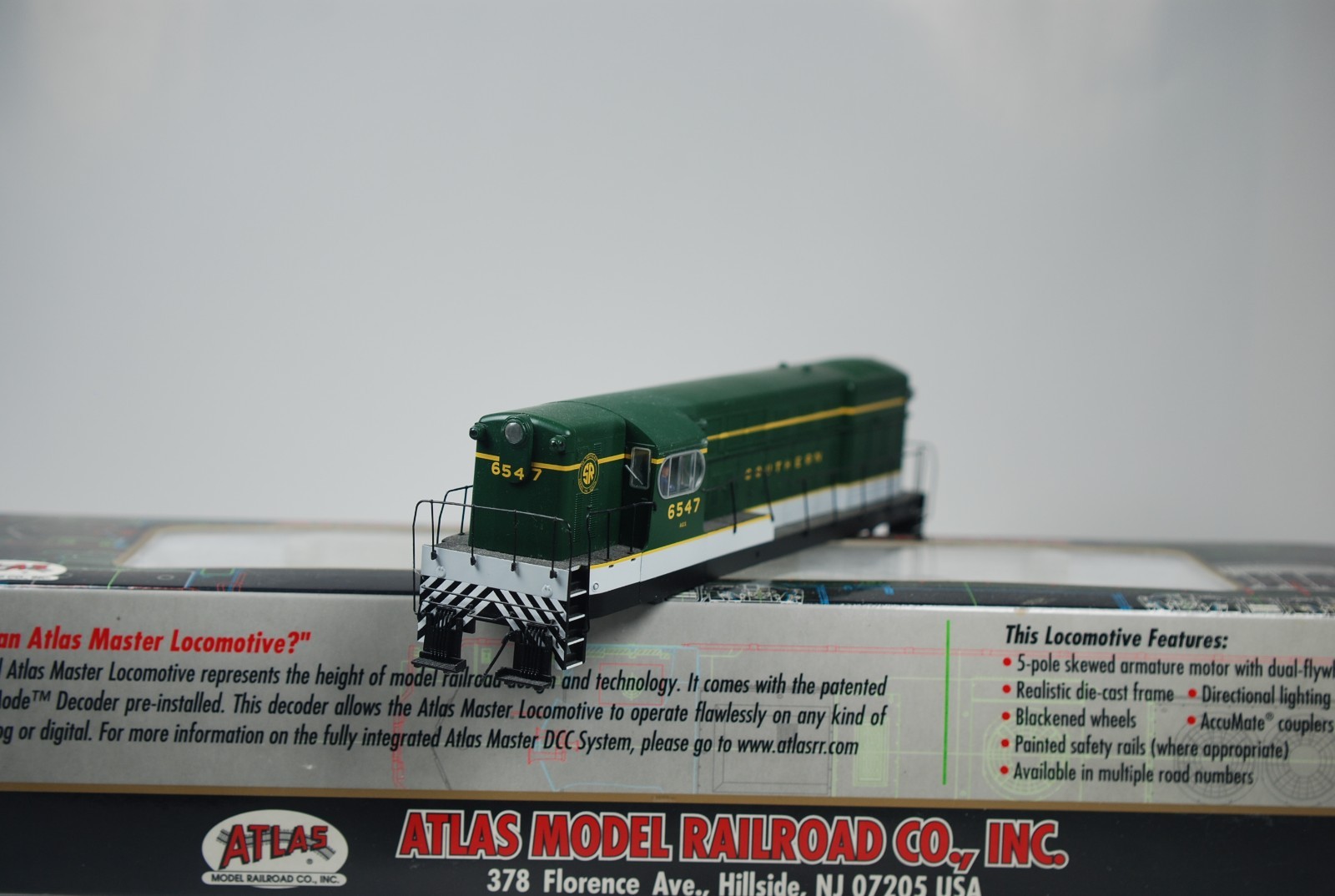 ATLAS MASTER HO SOUTHERN FM H16-44 #6547 Body Shell only.