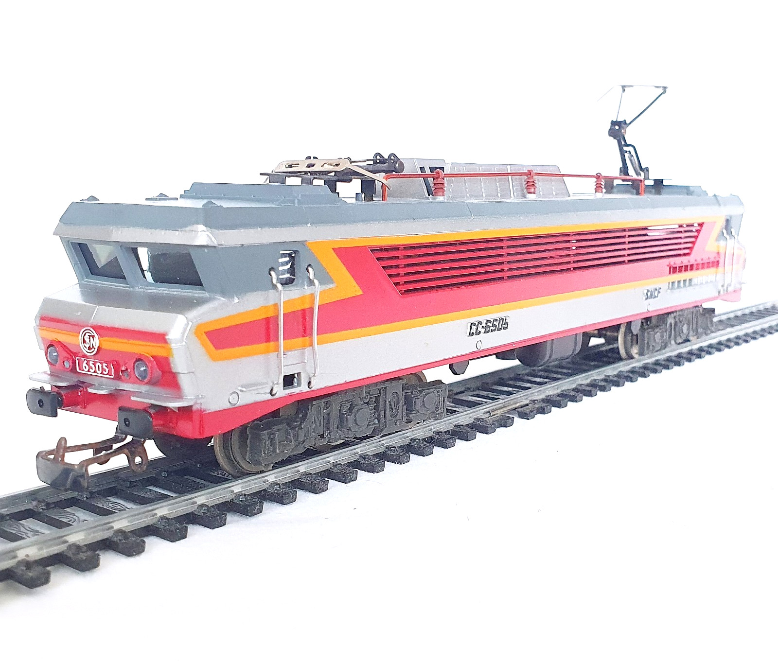 Jouef HO 1:87 SNCF French CC 6505 GRAND CONFORT ELECTRIC LOCOMOTIVE 8436 NM`76