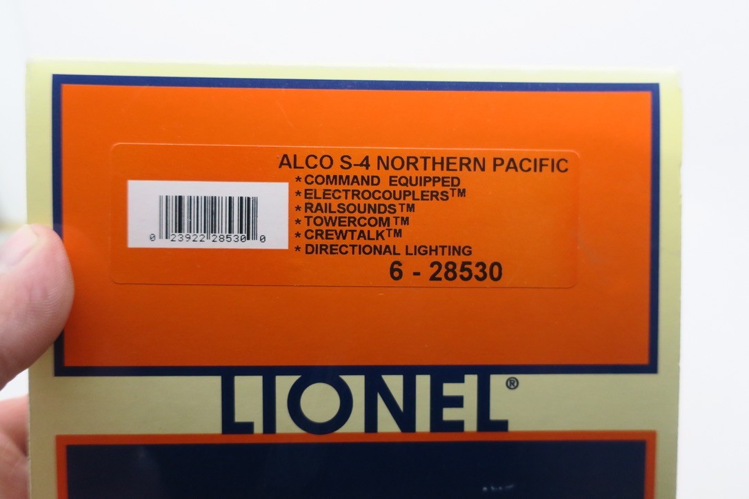 Lionel 6-28530 Alco S-4 Northern Pacific w/TMCC Railsounds