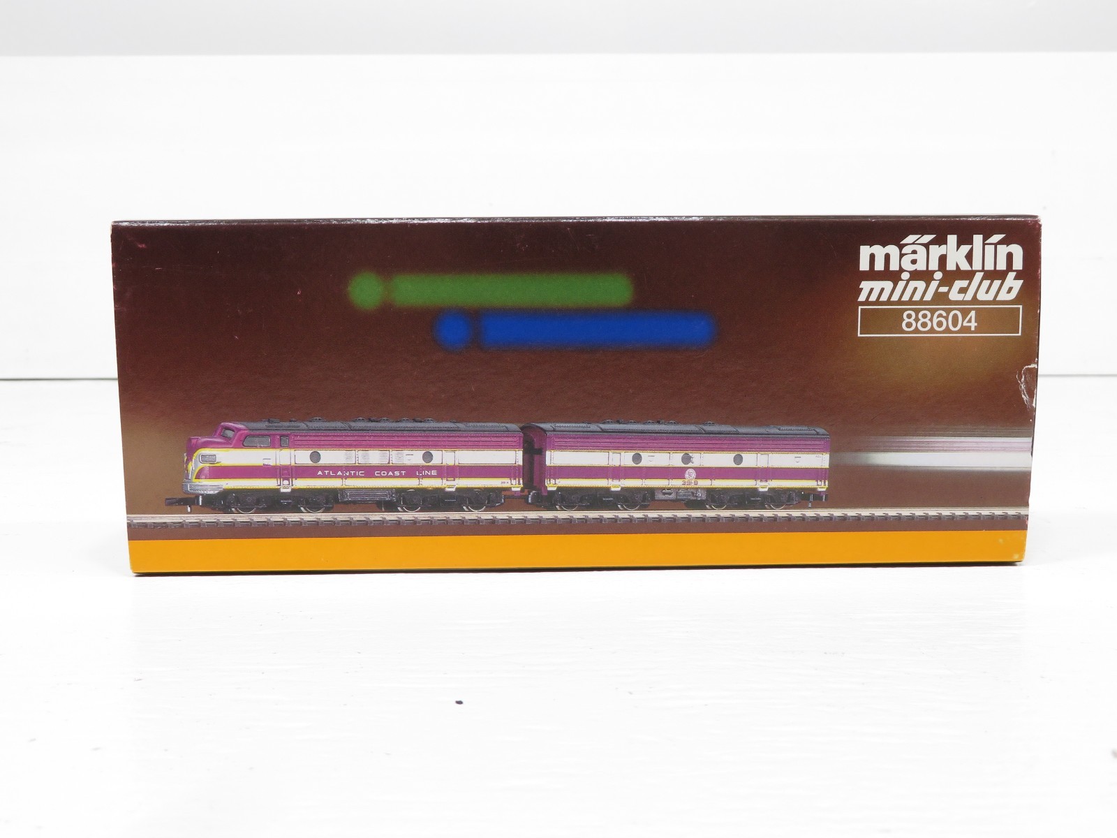 Marklin 88604 Z Mini Club Atlantic Coast Line AB D7 Diesel LN