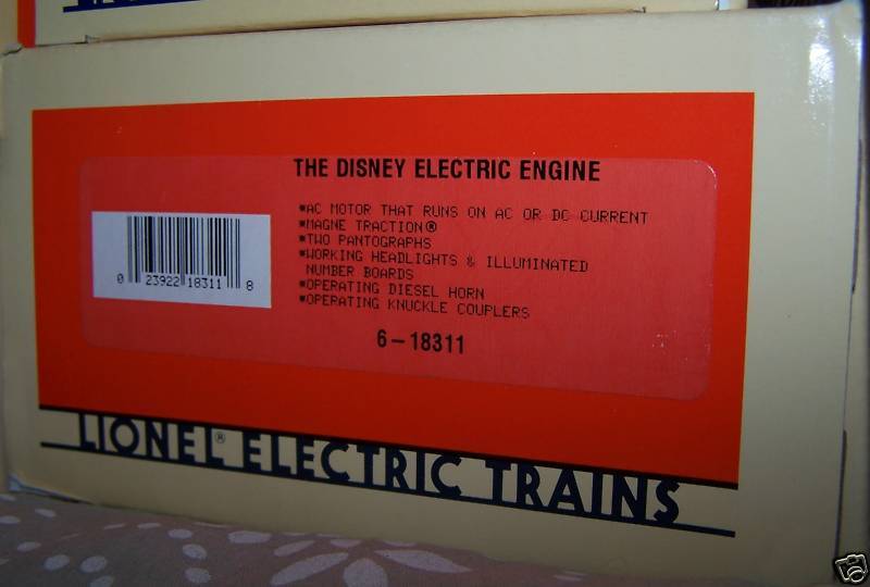LIONEL DISNEY 1991-1996 MICKEY MOUSE EXPRESS 15-PIECE O/027-GAUGE TRAIN SET C-8
