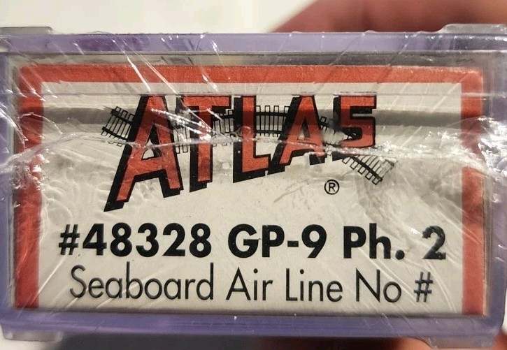 Atlas N Scale GP9 Ph. 2 Diesel Engine Seaboard Air Line #