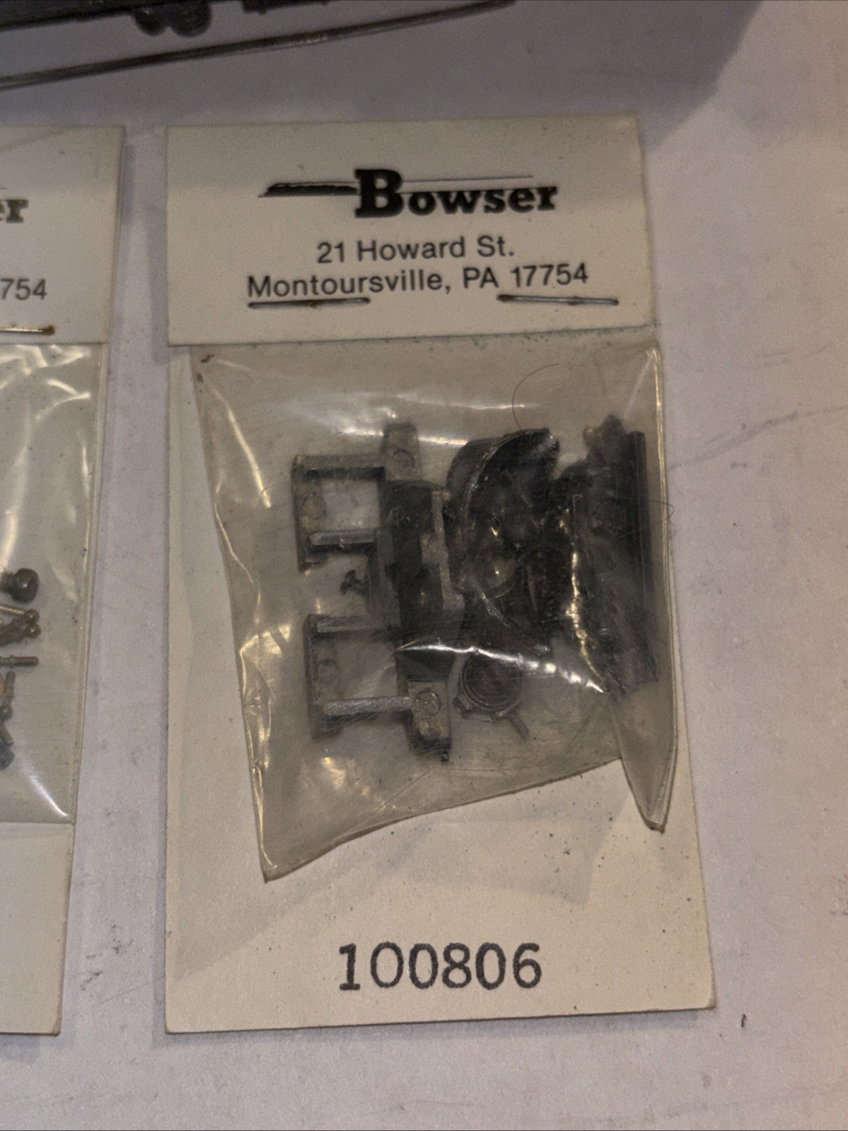 Bowser HO 2-8-2 PRR L1 Steam Locomotive Boiler, Pop Valves, Bell, Plate, Whistle