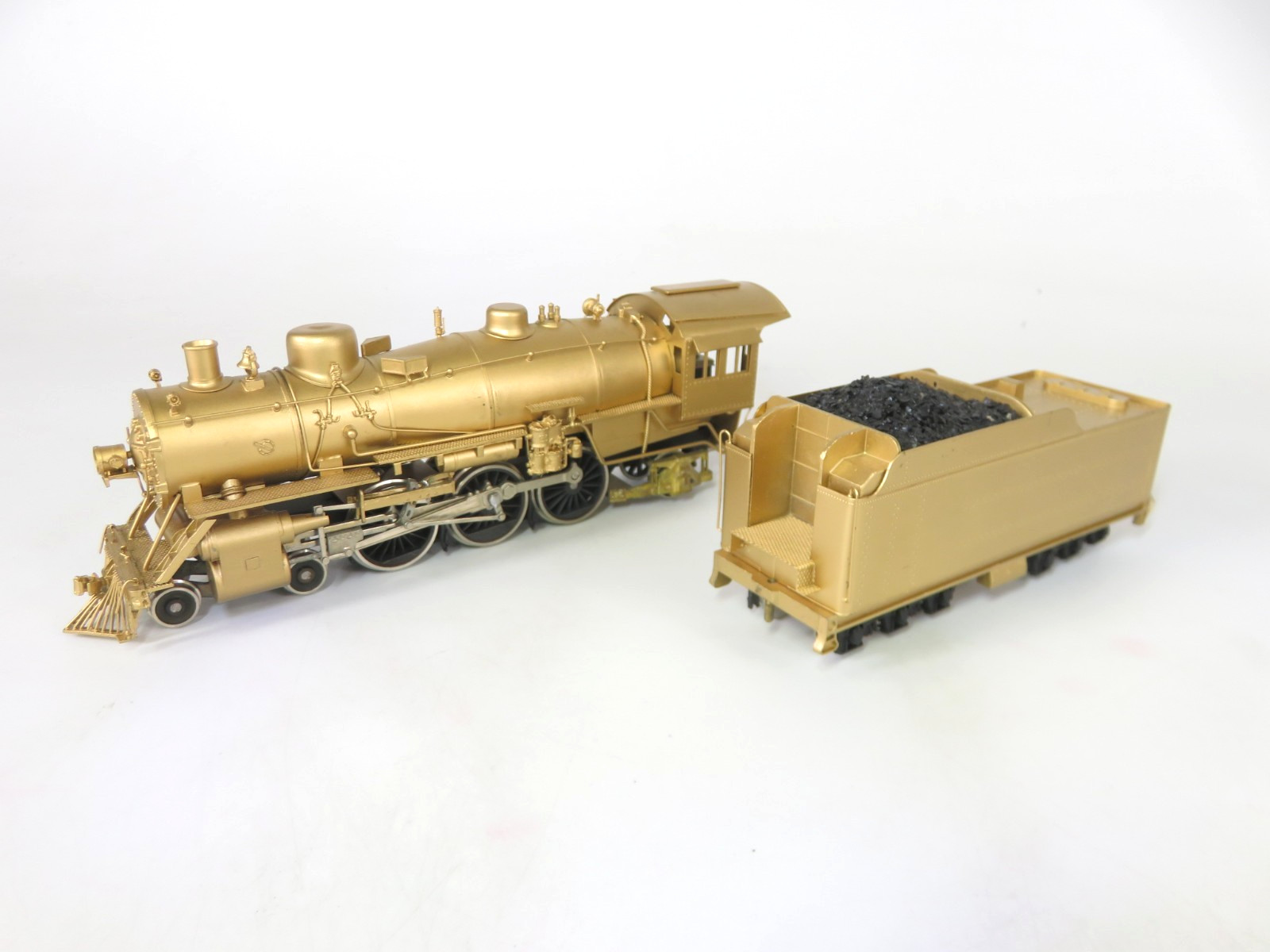 AHM HCB #425 Brass HO Scale ATSF Santa Fe 4-6-2 Class 3160 Steam Locomotive