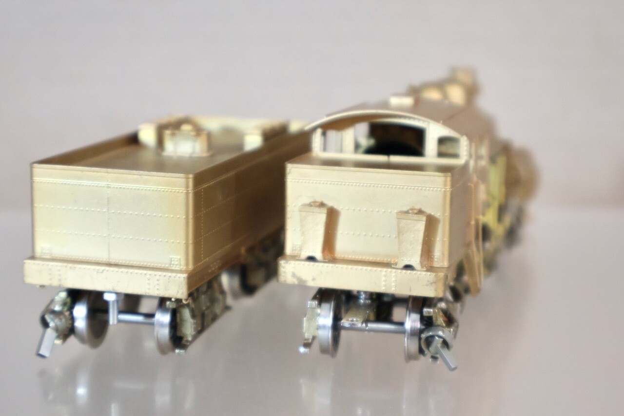 WESTSIDE MODEL COMPANY CHESAPEAKE & OHIO C&O GIGANTIC 4 TRUCK SHAY LOCOMOTIVE on