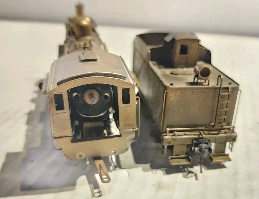 Pacific Fast Mail HO Scale Brass 2-10-0 Russian Decapod Undecorated