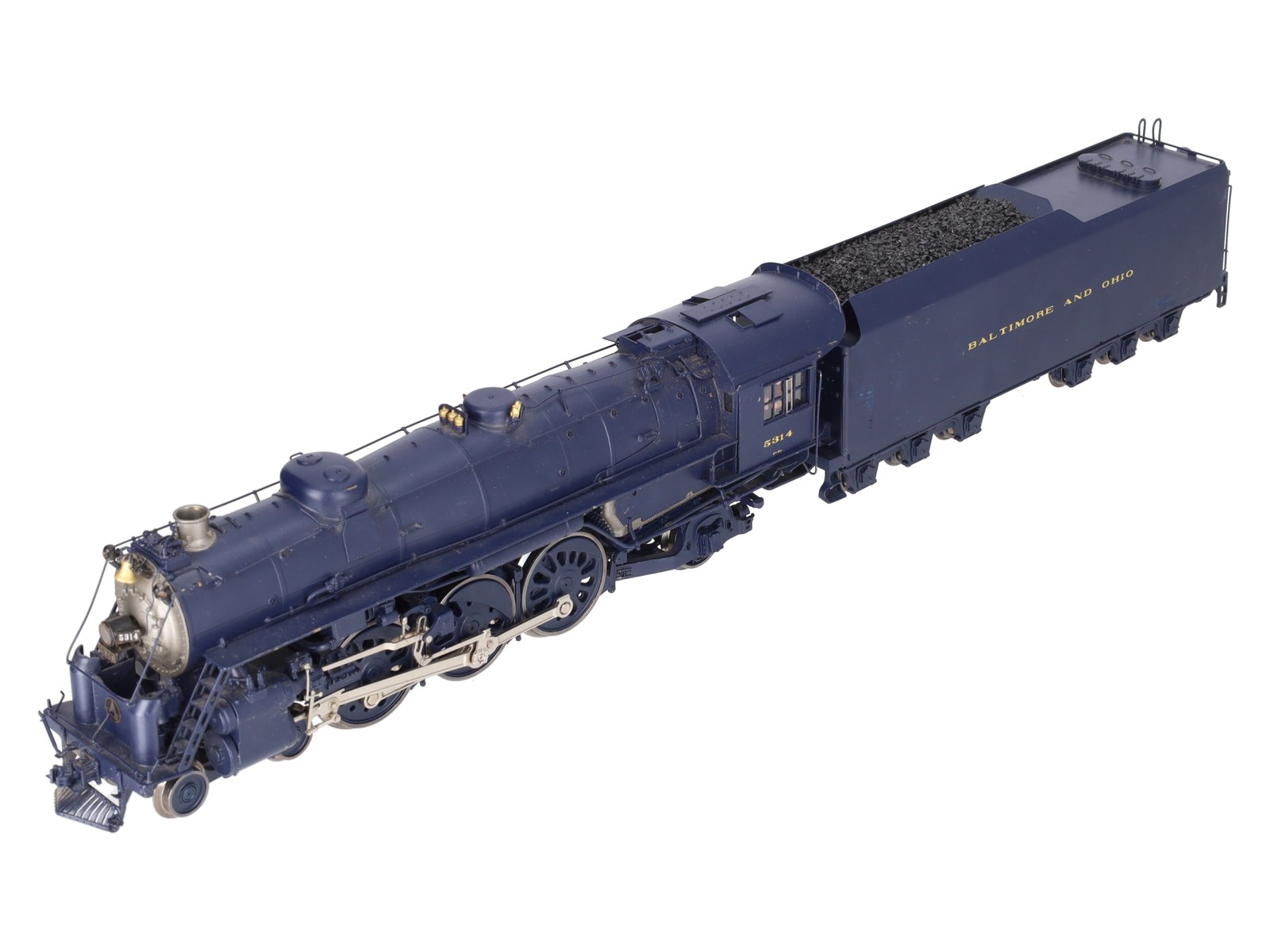 3rd Rail 5314 O BRASS B&O P-7E 4-6-2 Pacific Steam Loco & Tender – 3 Rail/Box