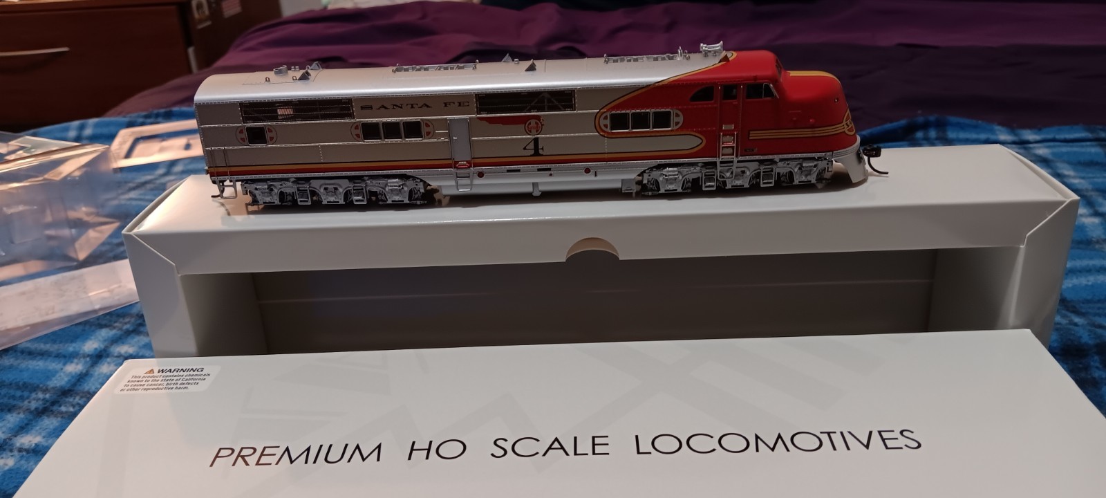 Broadway Limited 6894 Sante-Fe Locomotive.