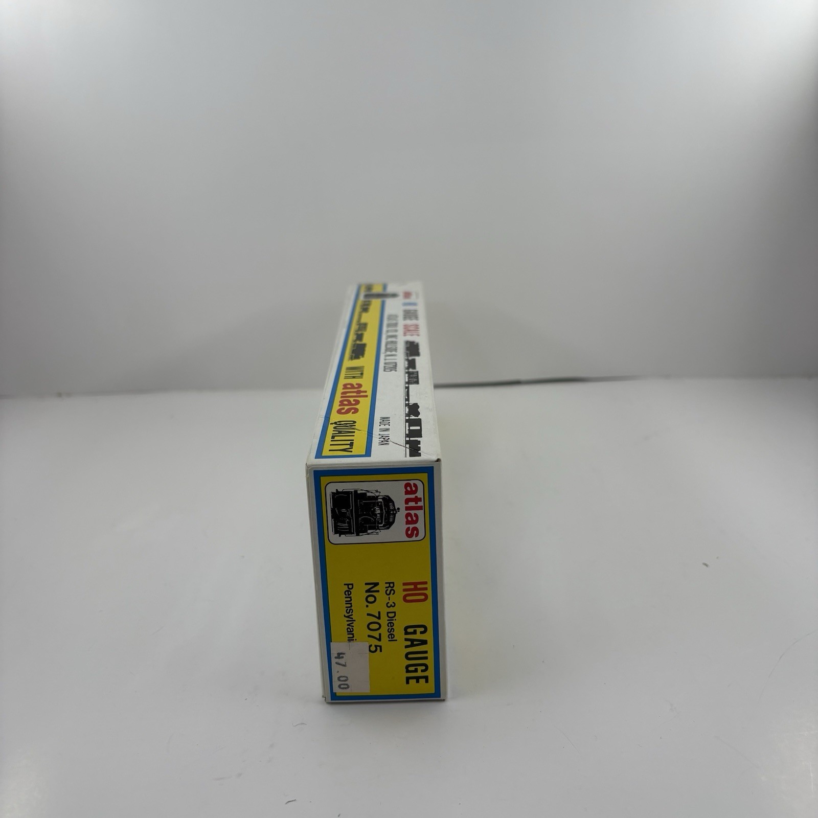 ATLAS 7075 RS-3 HO Gauge DIESEL LOCOMOTIVE PENNSYLVANIA RR Black 8055 In Box
