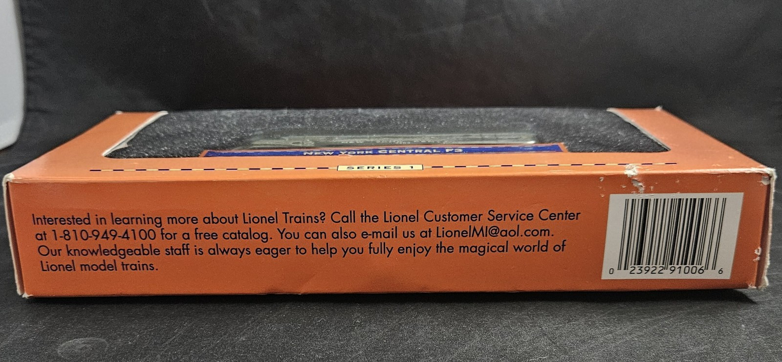 Lionel Big Rugged Trains, Lionel F3, Series 1, NEW YORK CENTRAL F3, 1998