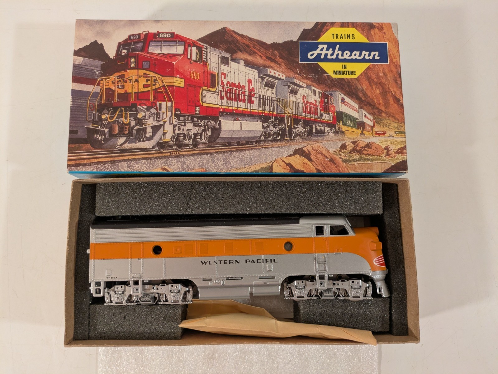 HO EMD F7A WP Western Pacific DC NIB NOS # 3249