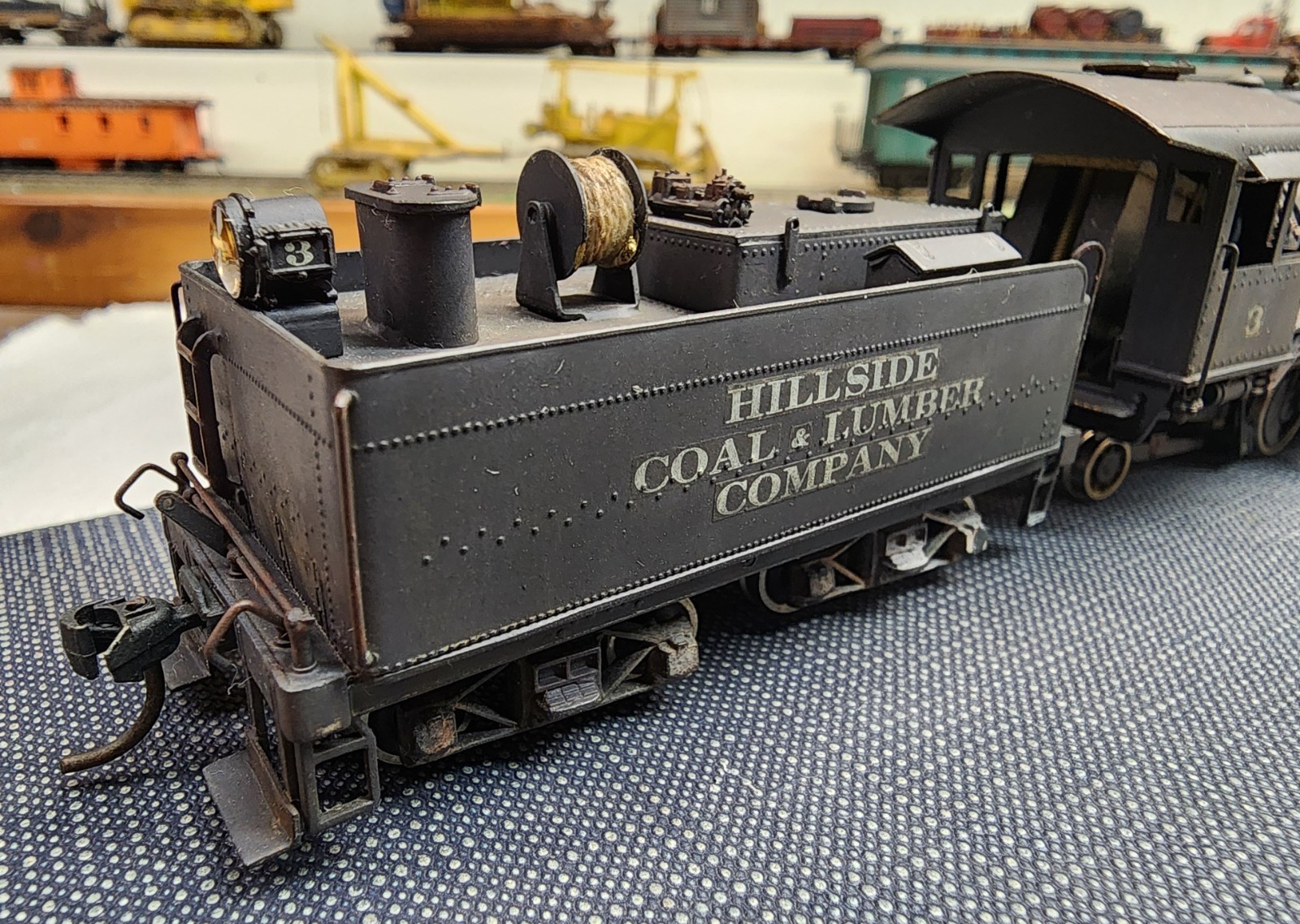 PFM 2-6-2 Baldwin steam Loco Brass Custom painted for your logging roster