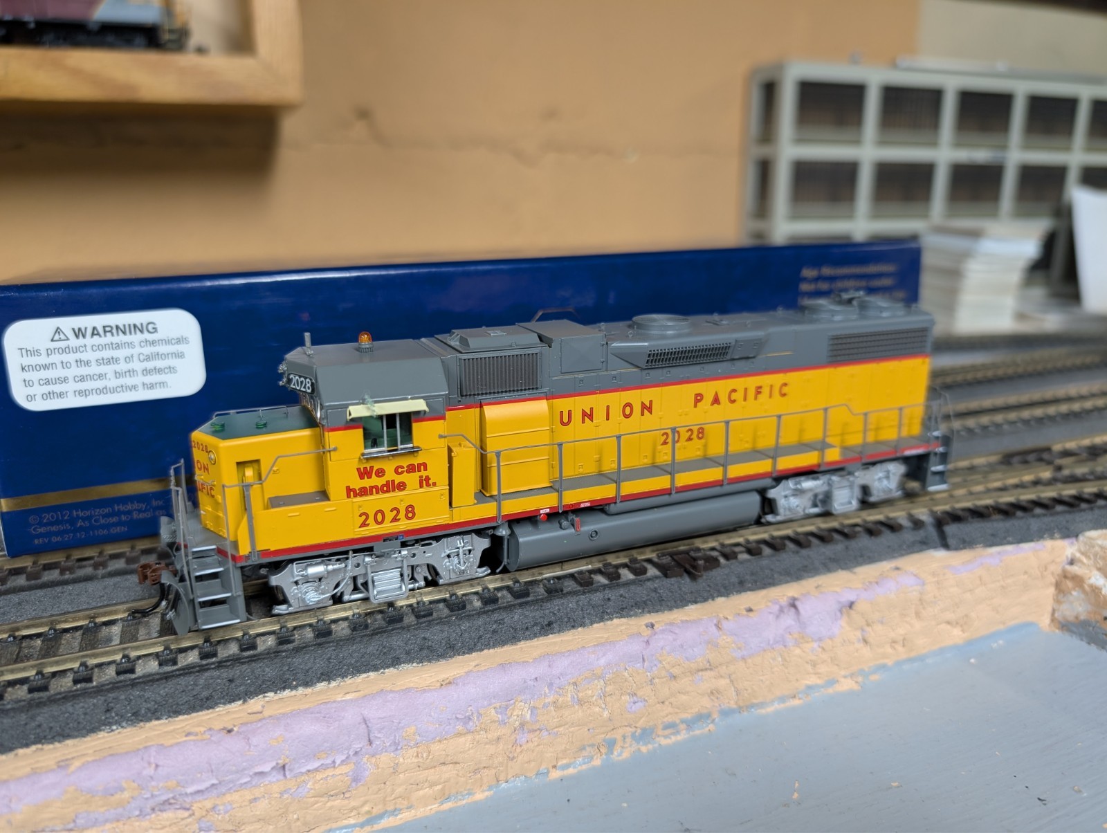 CS ATHEARN GENESIS GP38-2 UP UNION PACIFIC #2028 – NON SOUND/DCC – G40592
