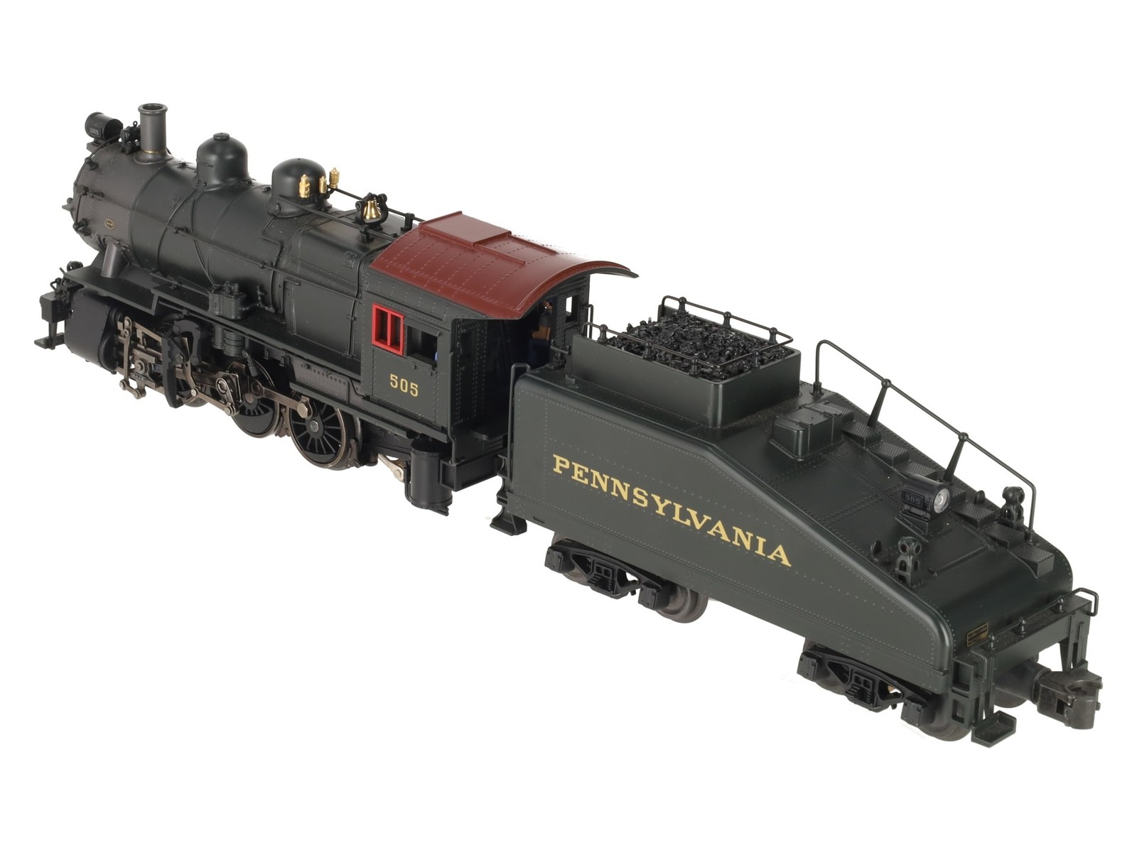 K-Line K3480-0001 O Gauge Pennsylvania 0-6-0 B6 Steam Switcher #505 w/Railsounds