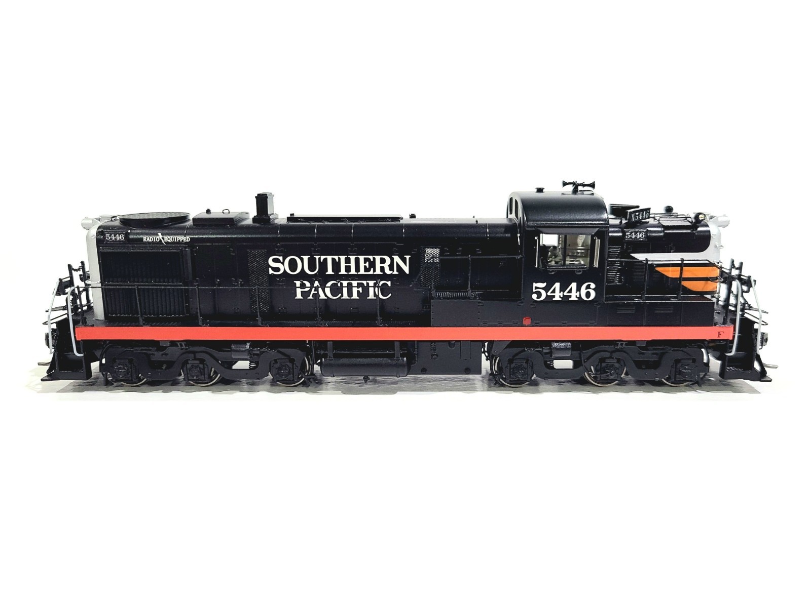 Division Point SP RSD-5 Southern Pacific Black Widow #5446 HO Brass #DP-8776
