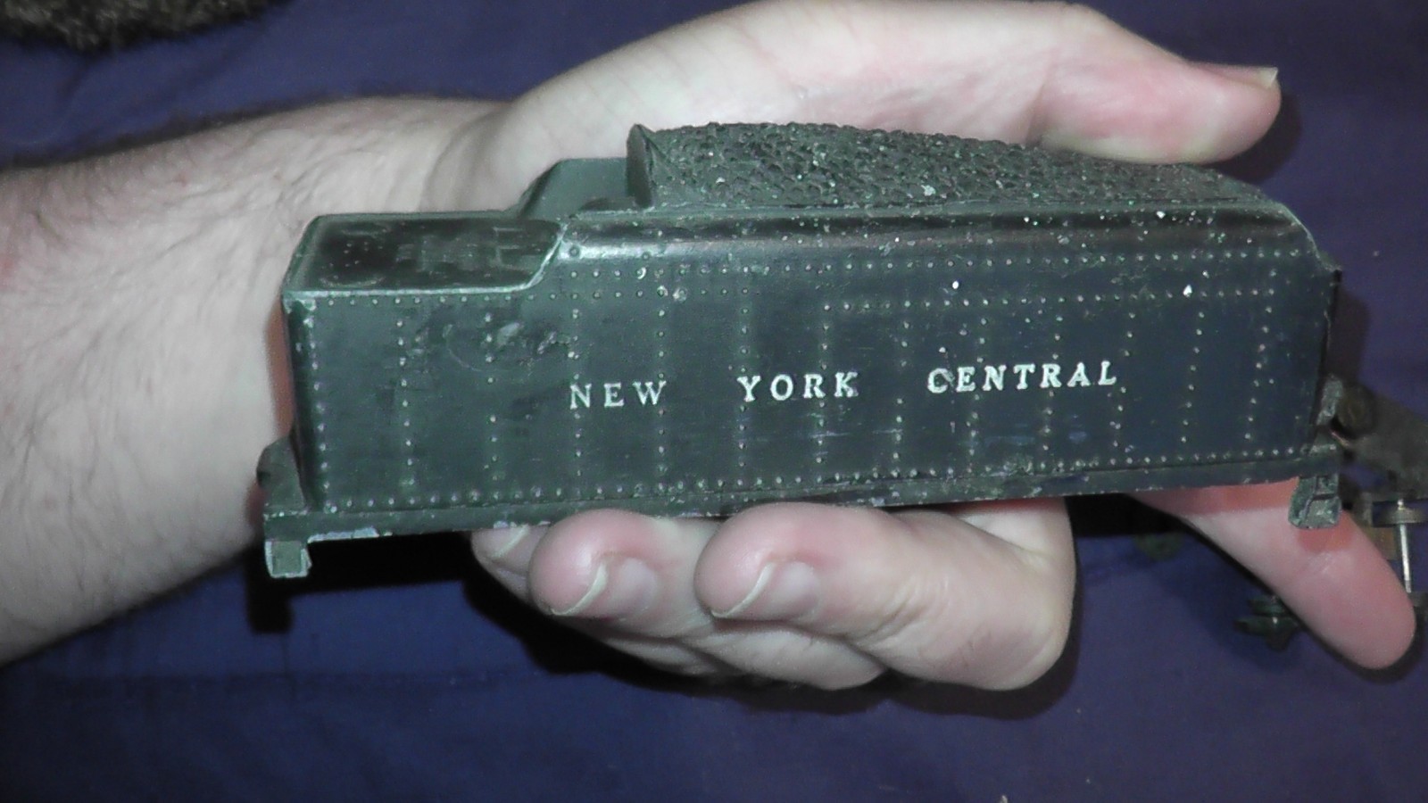 ho american flyer coal tender gilbert usa antique diecast metal new york central