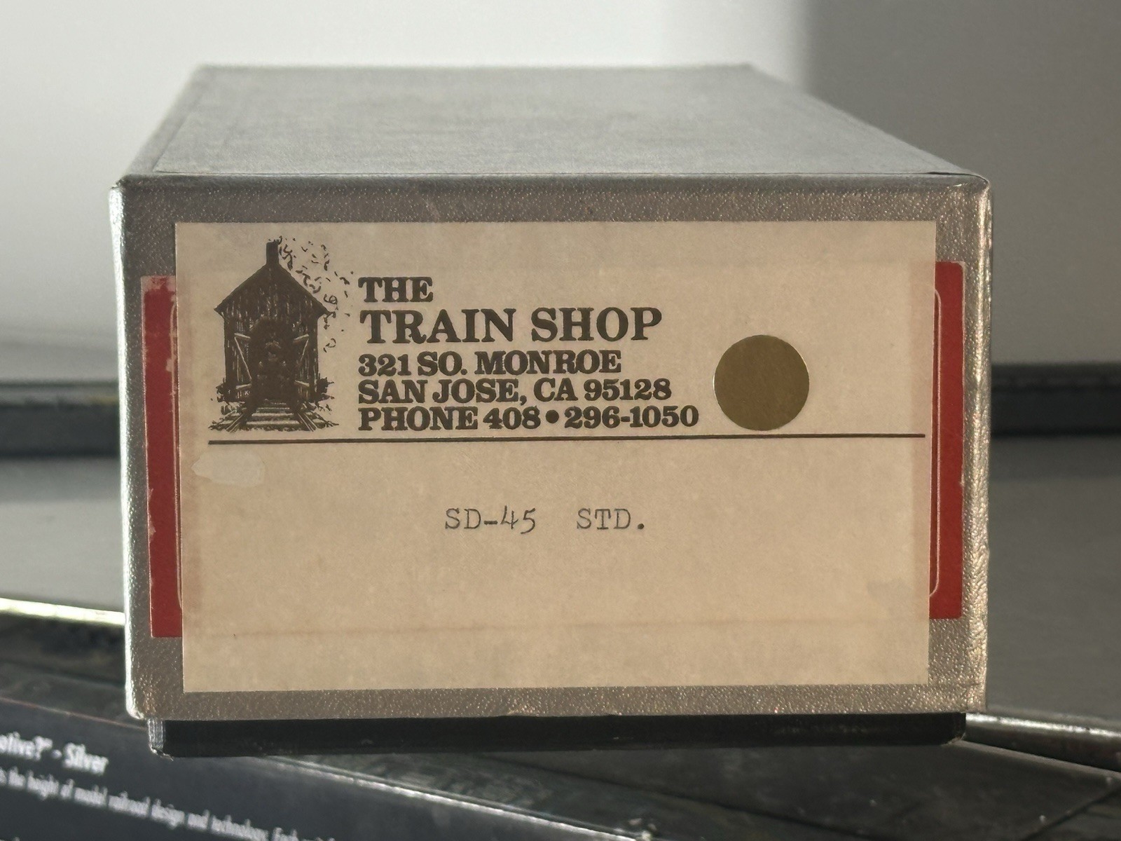 HO Brass KMT Japan EMD SD45 Diesel Locomotive –Unpainted-Runs-The Train Shop Box