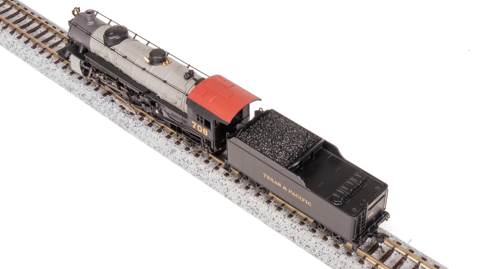 8011 Light Pacific 4-6-2, T&P 713, Gray Boiler, Paragon4 Sound/DC/DCC, N (NP)
