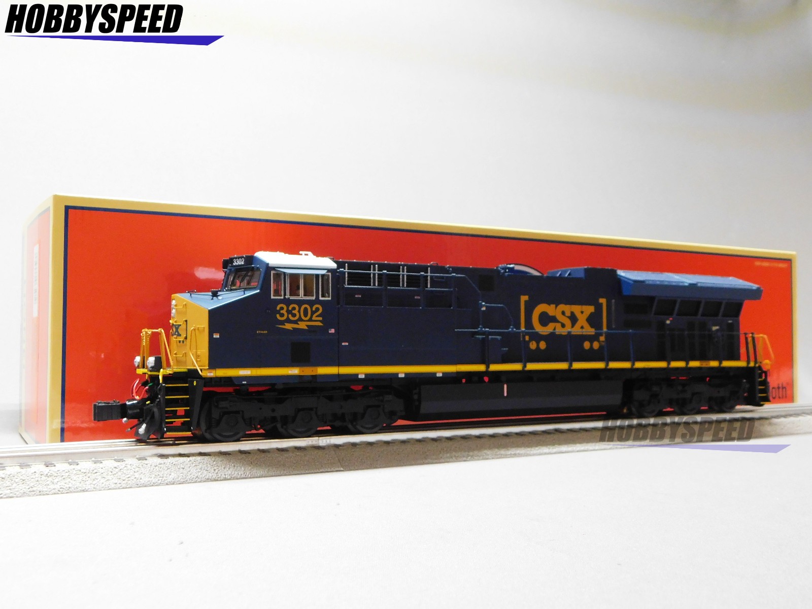 LIONEL BTO CSX LEGACY ET44AC #3302 DIESEL LOCOMOTIVE ENGINE O GAUGE 2533472 NEW