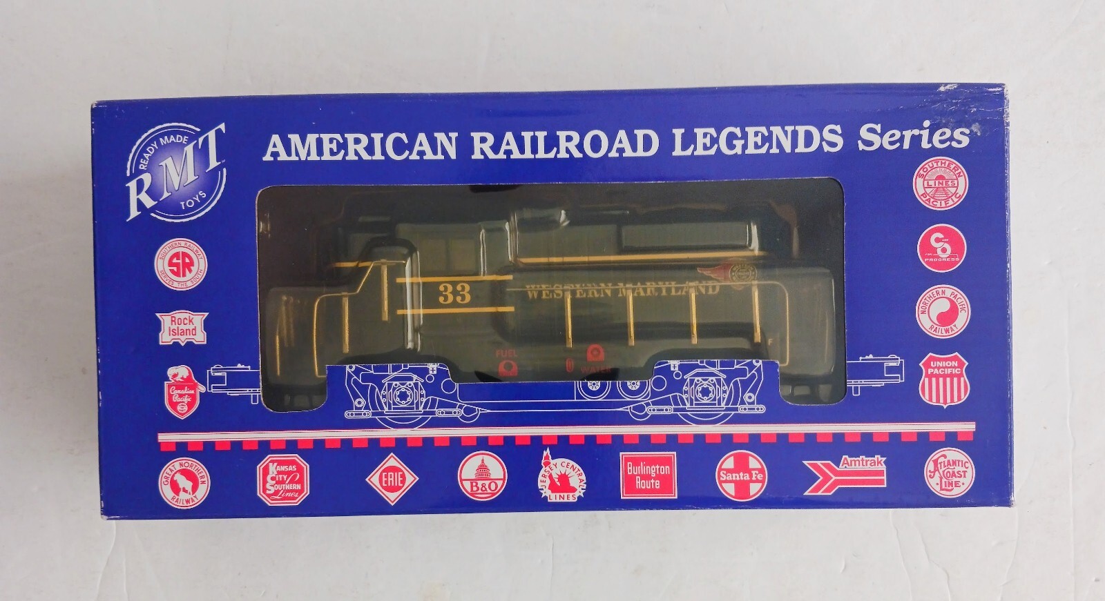 RMT4341 WESTERN MARYLAND # 33 POWERED DIESEL LOCOMOTIVE