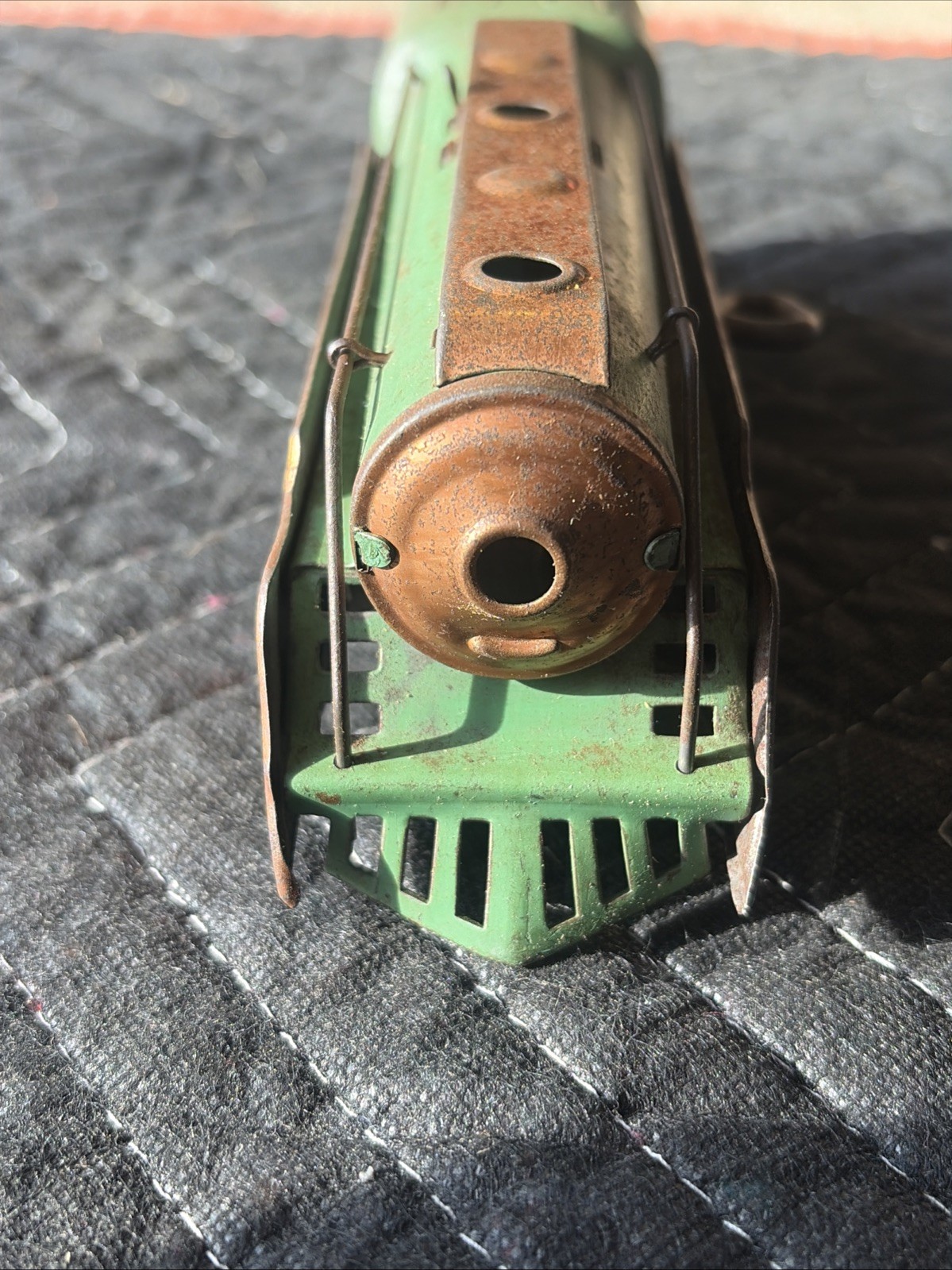 Vintage Hafner 1010 Windup Wind Up Train Locomotive With KEY – WORKS!