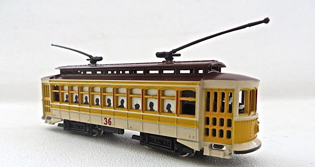BACHMANN #61090 N Gauge Main Street Brill Electric Trolley Car #36 New Old Stock
