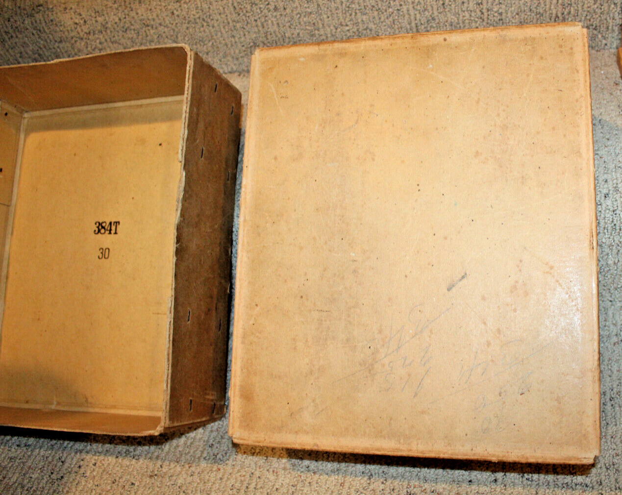 Lionel Prewar Standard Gauge 384E Locomotive Separate Sale Master Carton Set Box