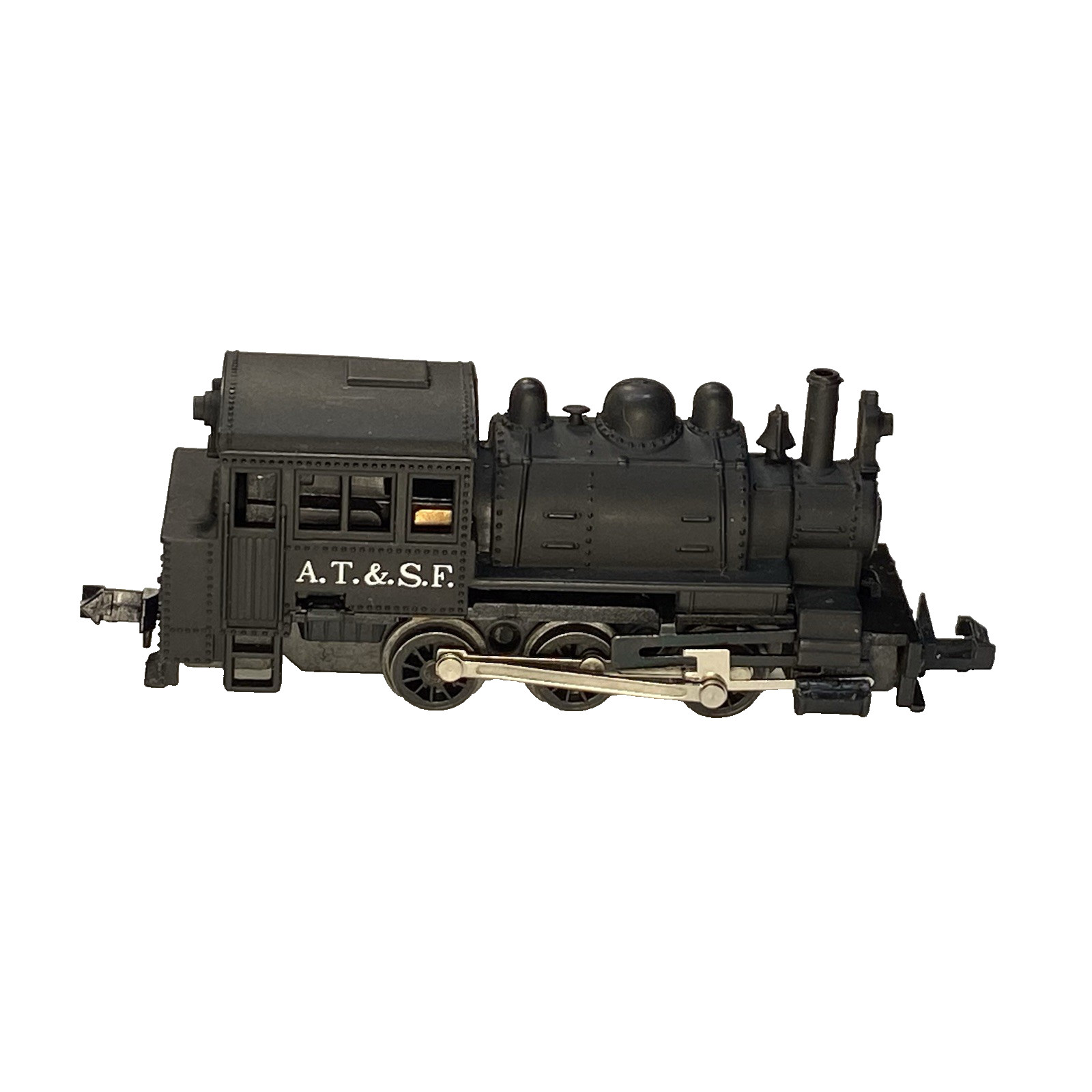 Life-Like N Scale 1:160th Model Steam Engine AT&SF Railway L 2 3/4 in H 1 3/8 in