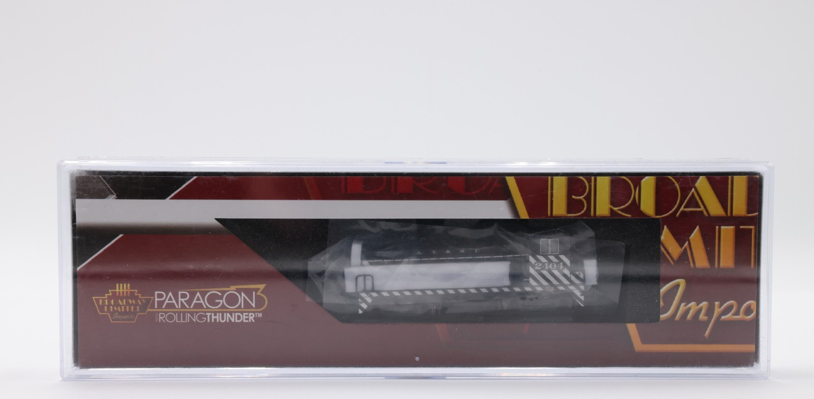 Broadwat Limited N Scale 3860 ATSF EMD NW2 Switcher | DCC Sound | NEW