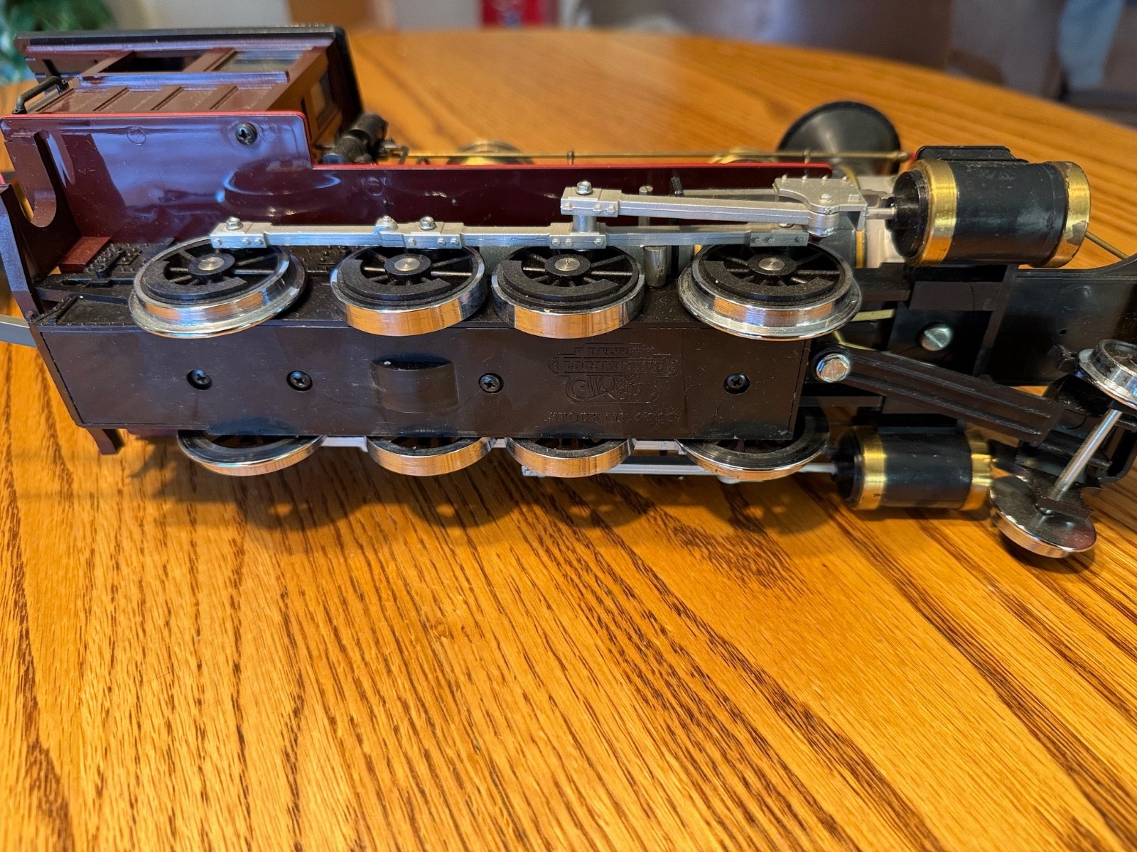 Delton Locomotive Works G Scale C-16 Locomotive & Tender, Excellent