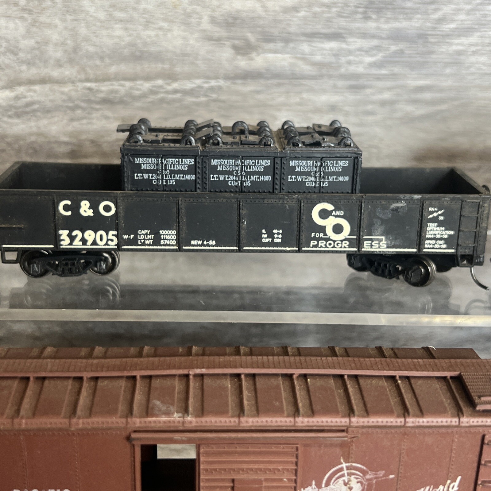 (8 Lot) HO SCALE Train Caboose Car Santa Fe Tanker TENDER MANTUA VARIOUS BRANDS