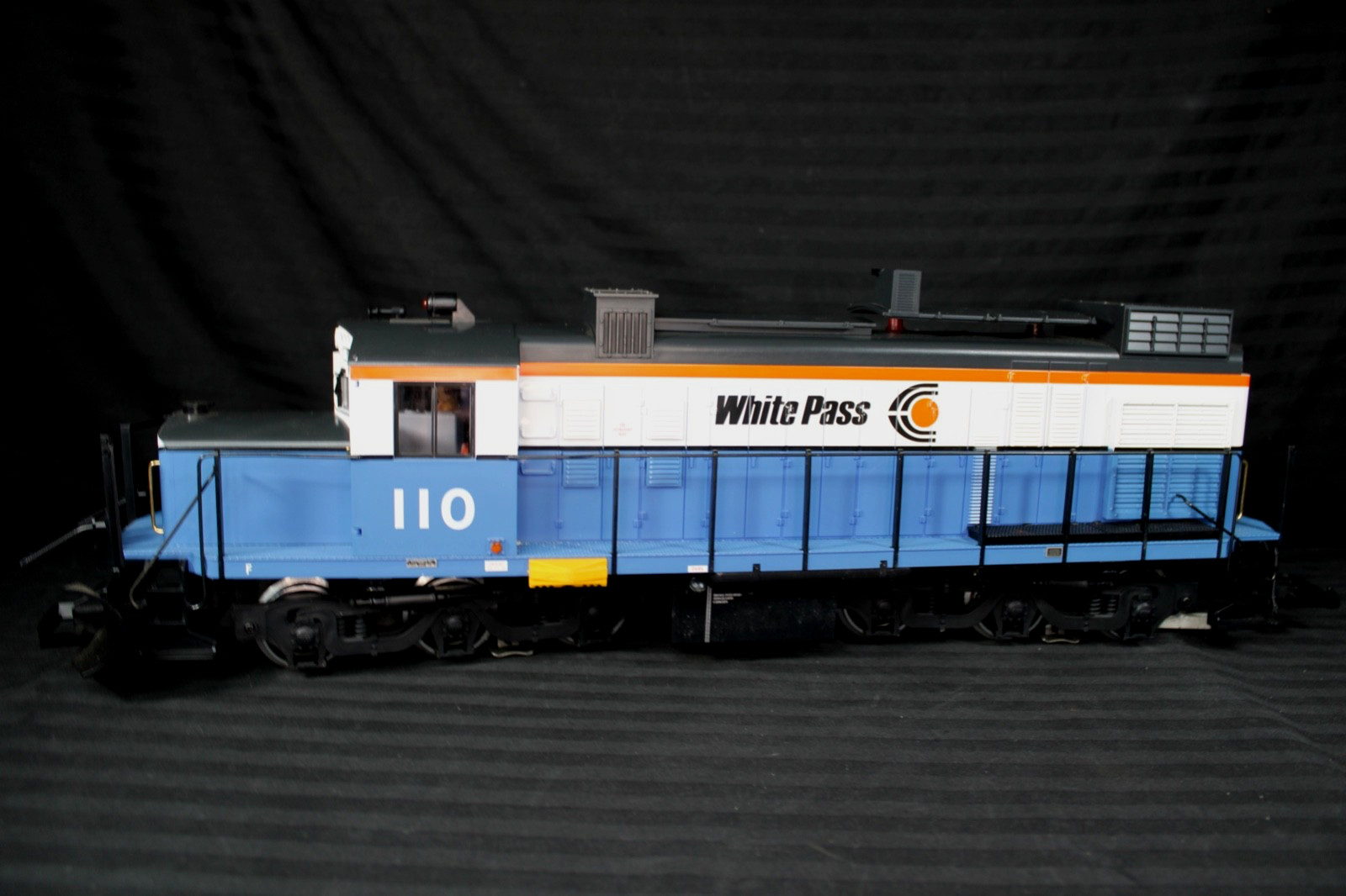 LGB 2055 White Pass Diesel Locomotive G Scale – Vintage 1989 Mint w BOX