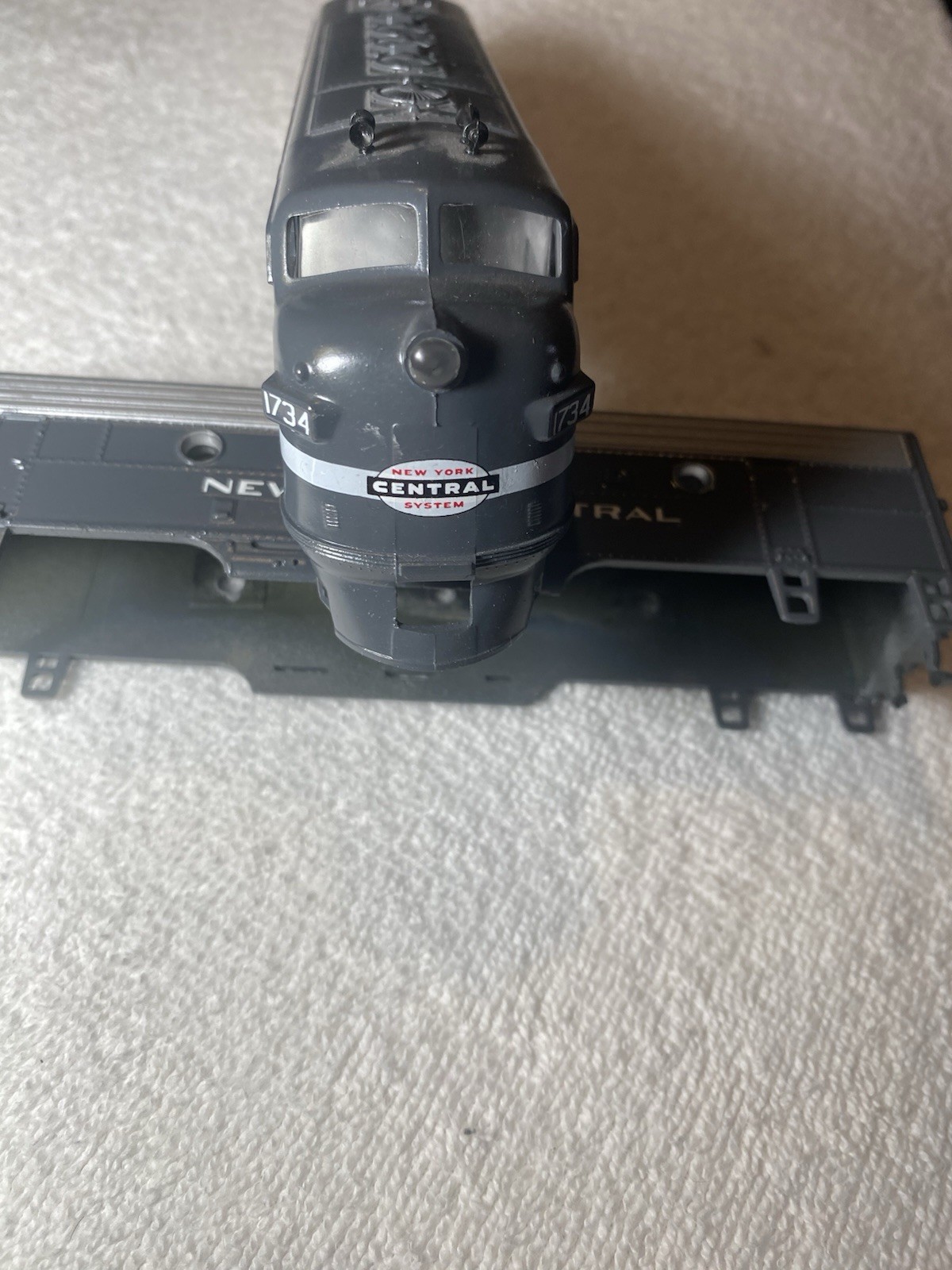 HO Athearn Blue Box Custom New York Central EMD F7 A & F7 B Body Shells Only.