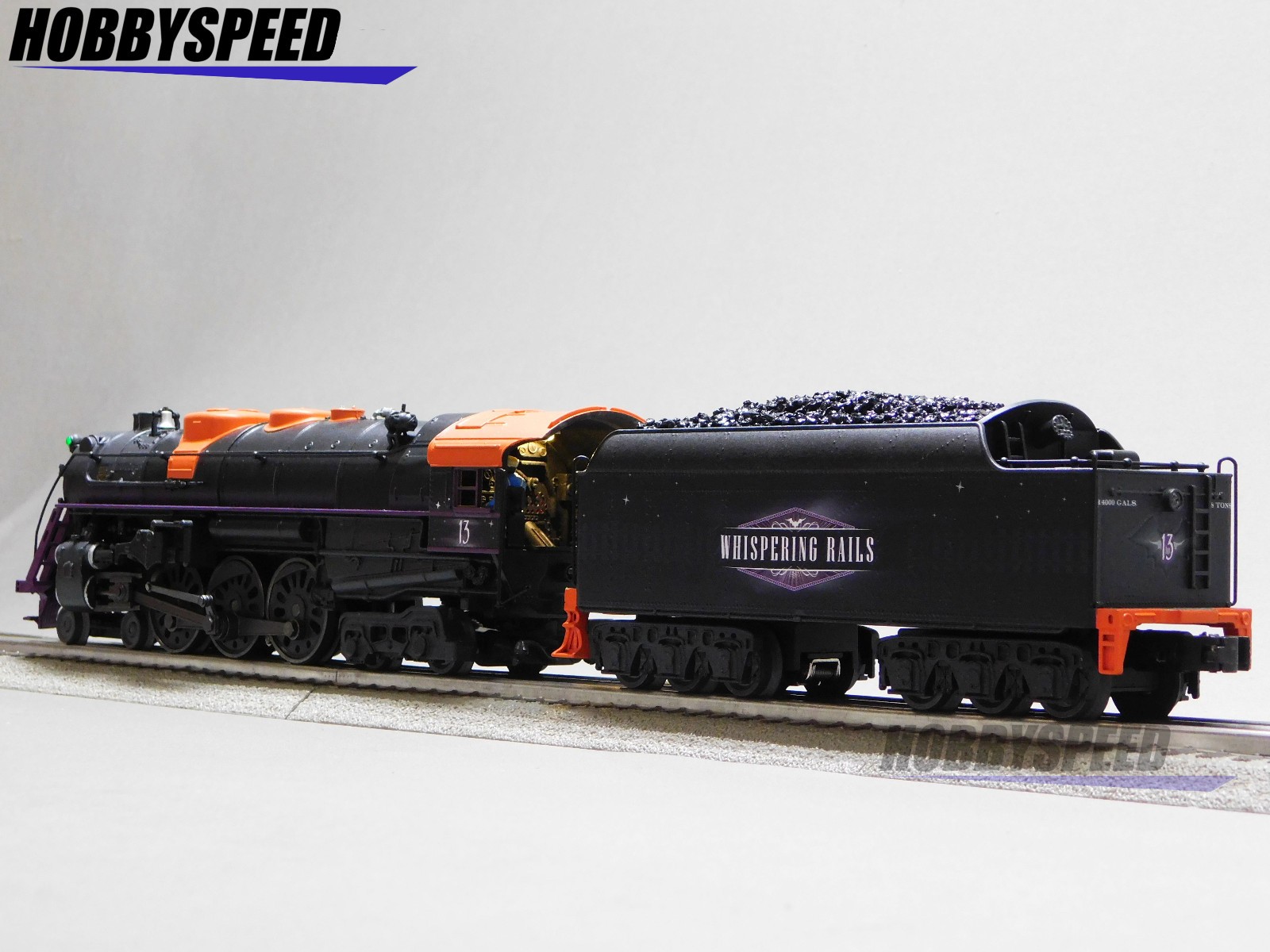 LIONEL WHISPERING RAILS HALLOWEEN LIONCHIEF + J3A HUDSON #13 O GAUGE 2532040 NEW