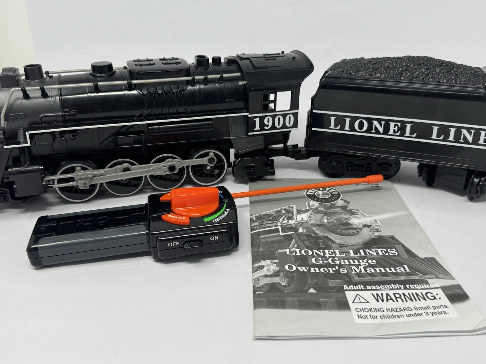 Lionel Lines Ready To Run 1900 Locomotive Tender Remote Control Tested