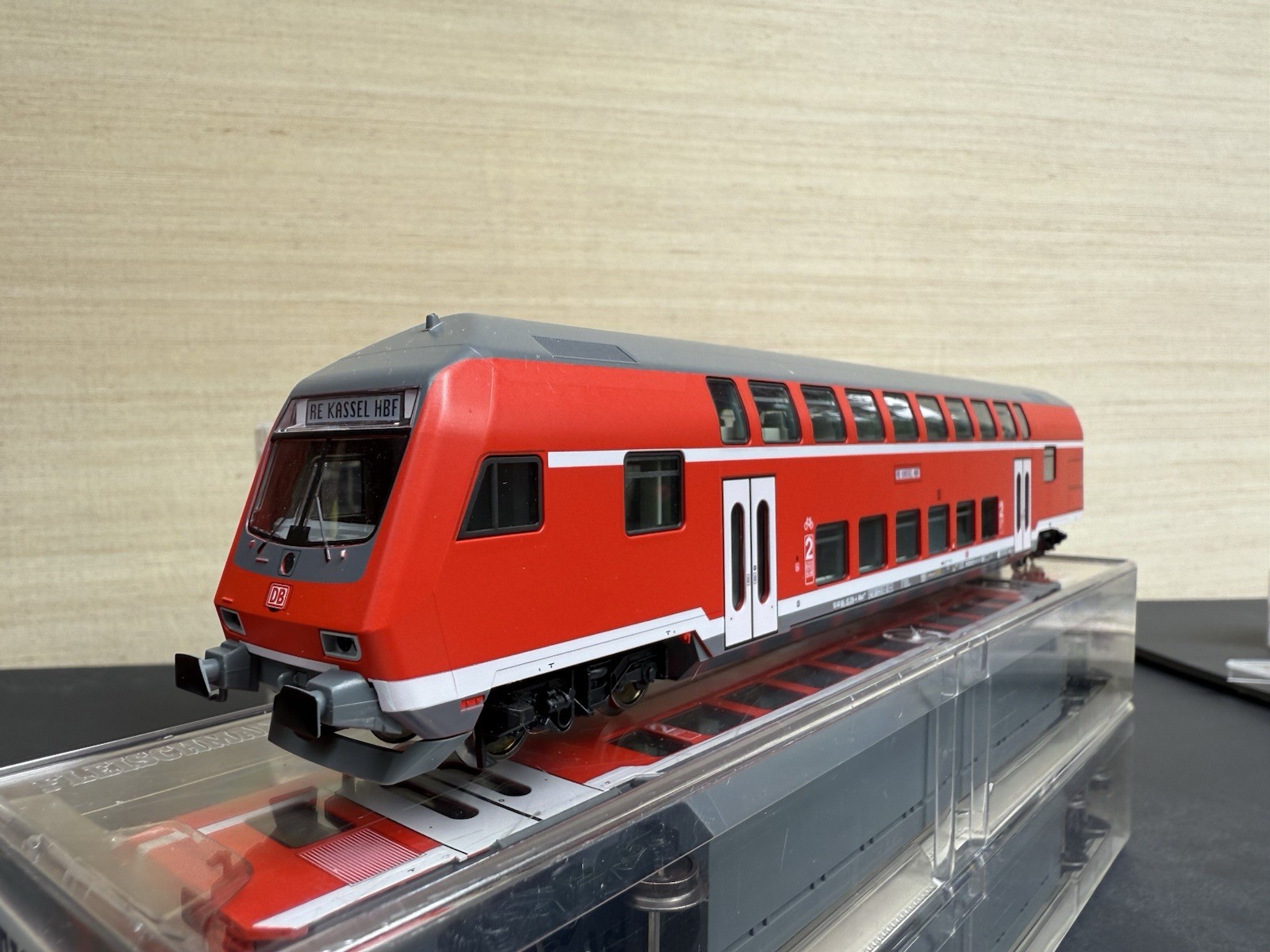 Fleischmann HO scale Double decker Coaches c/w Roco, Brawa, Trix