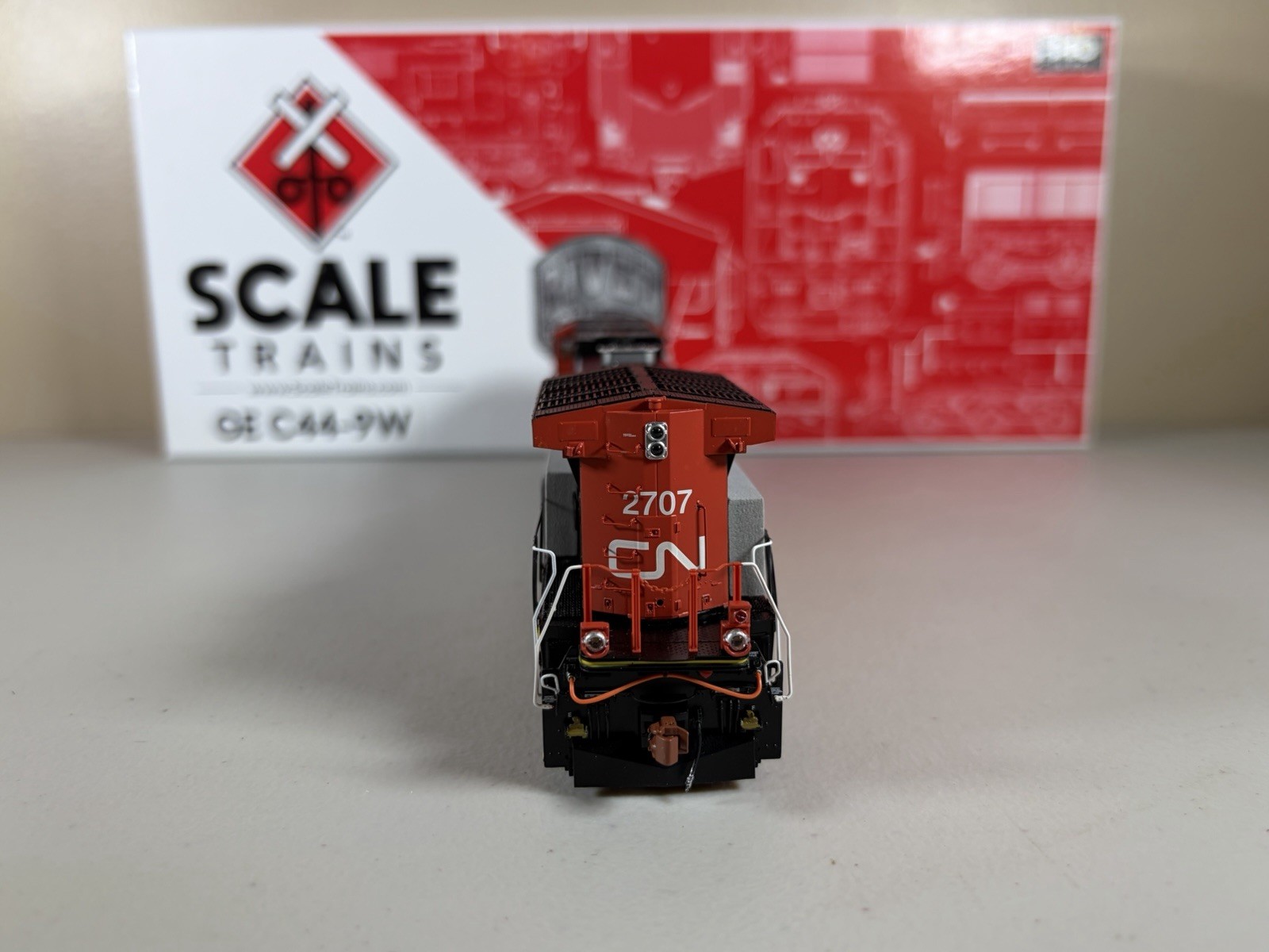 HO ScaleTrains DCC Sound Canadian National(IC) C44-9w #2707