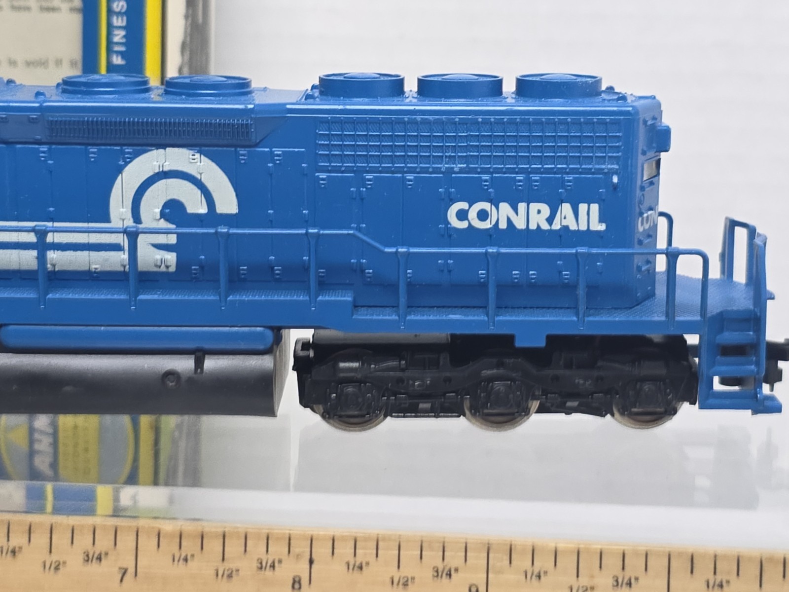 AHM HO Scale 5030-03 Conrail 6297 EMD SD-40 Diesel Loco Runs As Is Read Des