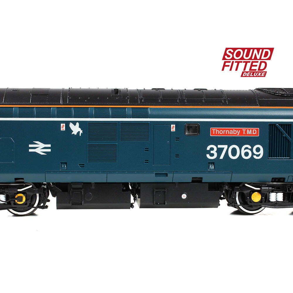 Bachmann 35-312SFX OO Gauge Class 37 37069 Thornaby TMD BR Blue DCC SOUND DELUXE