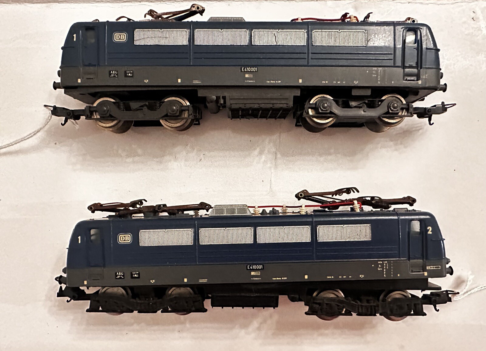 Lima HO Scale 8032 Electric Loco DB #410001, 2 Units Powered