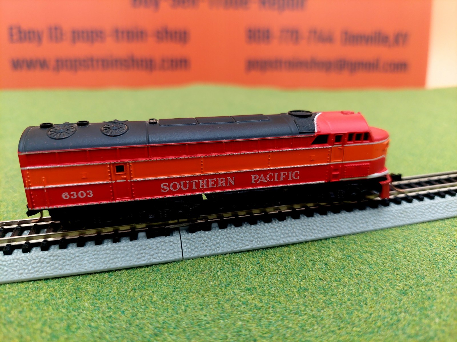 Vintage Atlas N Scale 2125 Southern Pacific FMC Diesel Locomotive 6303
