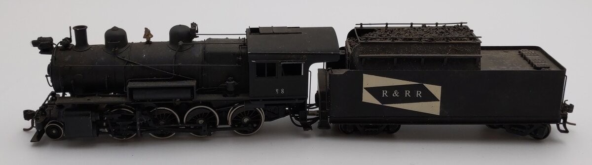 Lambert HO Brass Pennsylvania Class H-6SB 2-8-0 Steam Loco & Tender – Painted