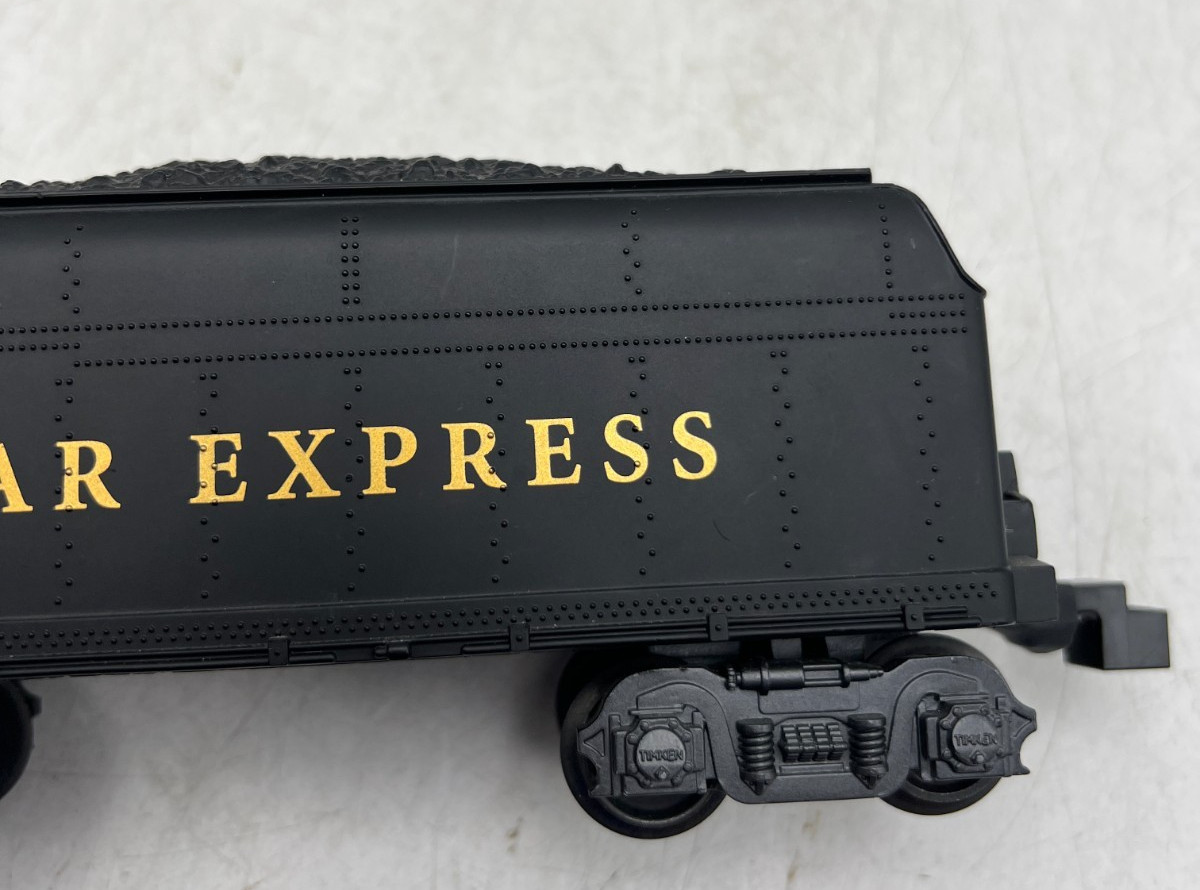 Lionel O Steam Train Polar Express Locomotive Tender 8 Wheels – Untested