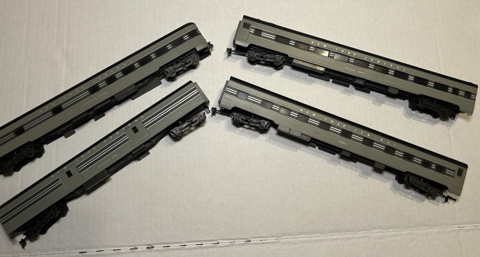 Stewart Hobbies HO Scale NYC Stock #9140 Tested 2/ Box + 4 Loose Rivarossi Cars