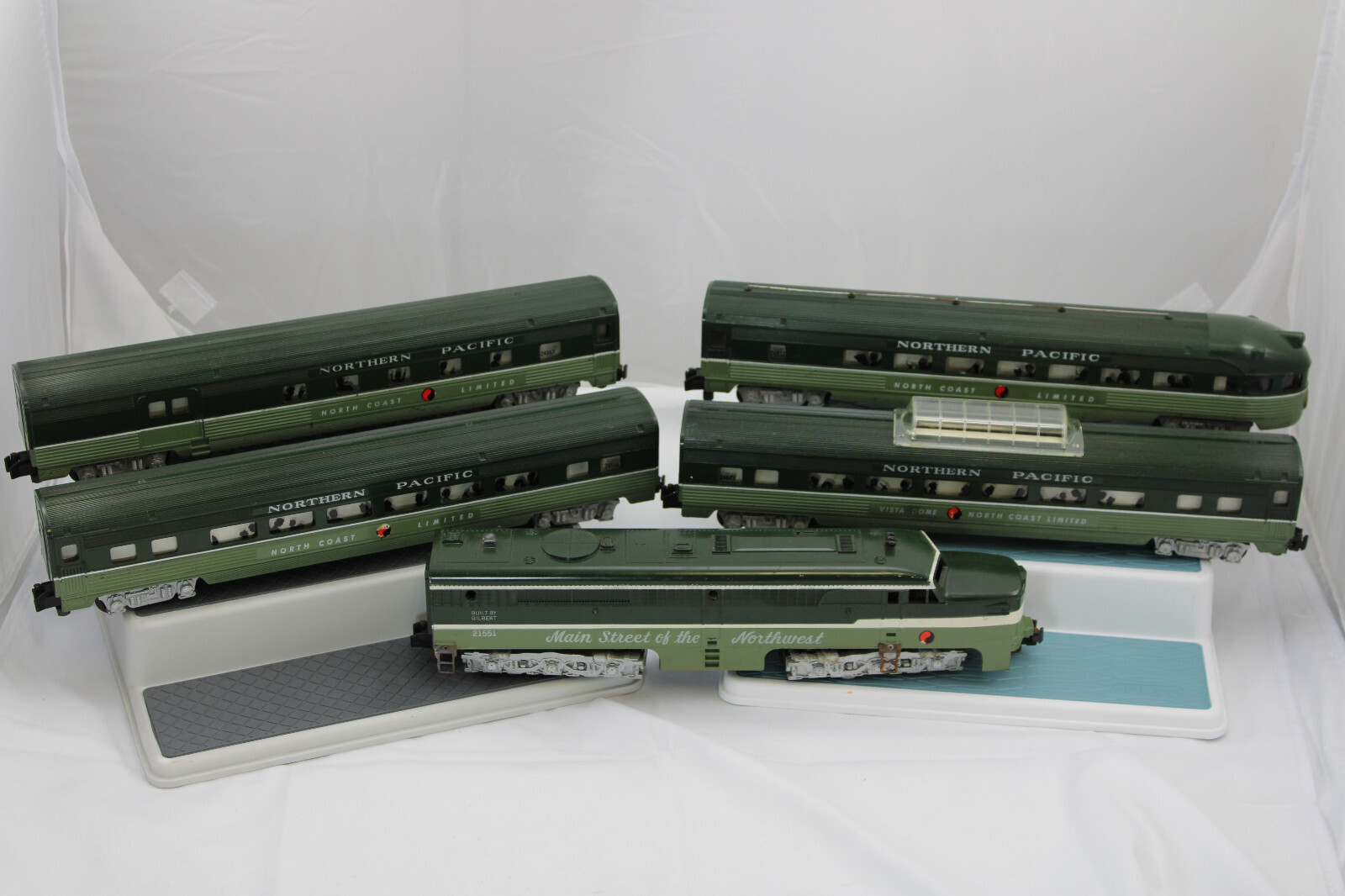 S-Gauge – American Flyer – Northern Pacific – 21551 1958 Set – 5 digit