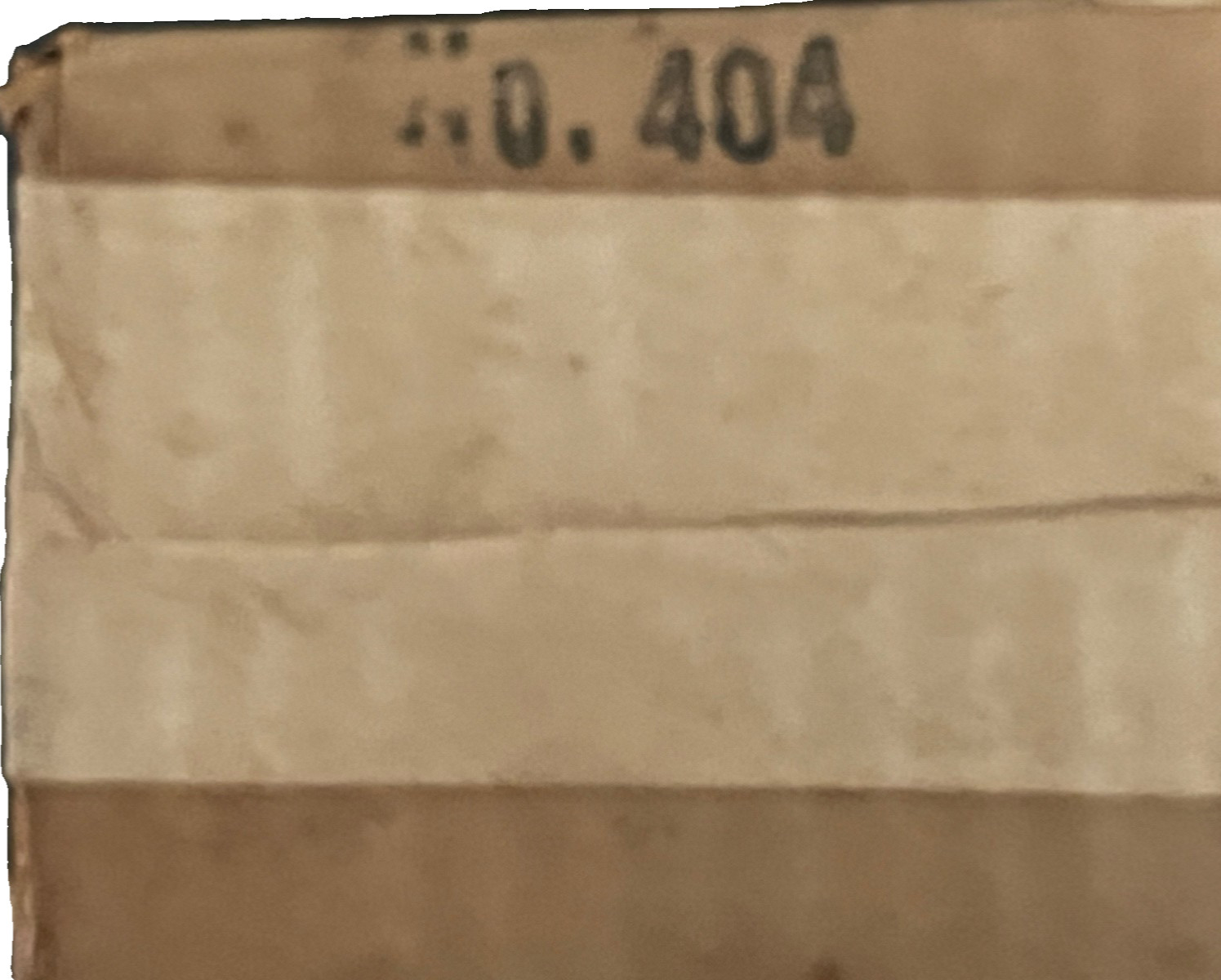 Postwar Lionel 404 B&O RDC-4 RPO Budd Car w/Original Box/Insert/Inst FREE S&H
