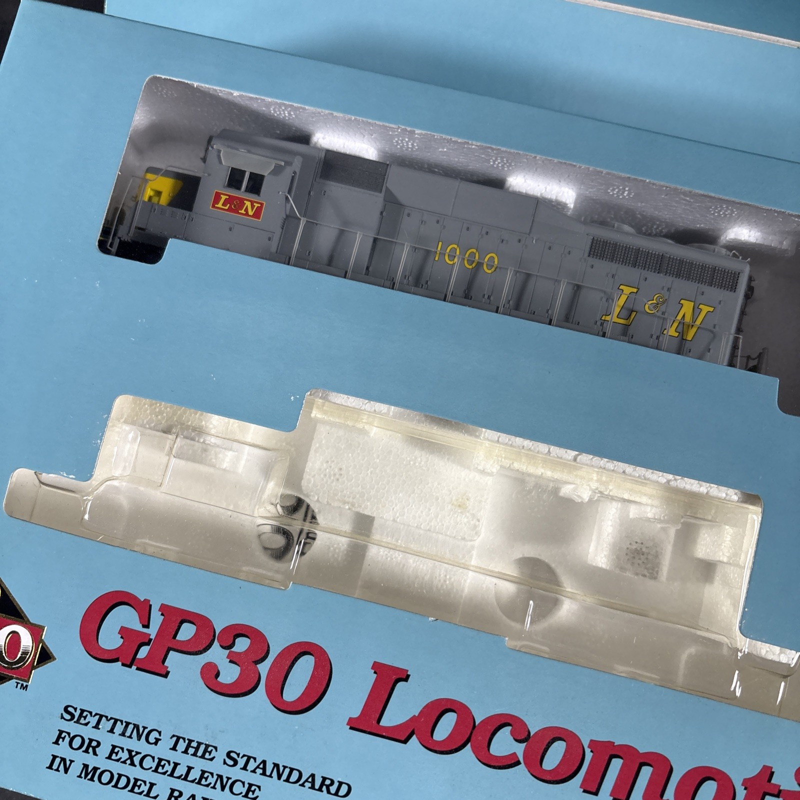 PROTO 2000 HO SCALE LOCOMOTIVE GP30 ASSEMBLED WORKING LN 21525 L&N 1000 DCC