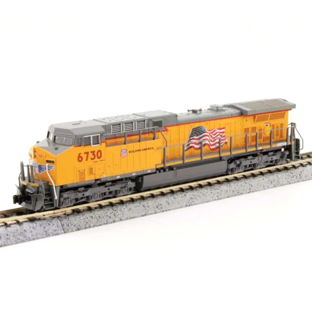 Kato 176-7040-DCC GE AC4400CW Union Pacific #6730 Locomotive w/DCC N Scale